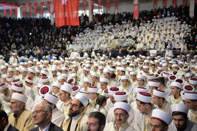 1001 hafız için icazet töreni düzenlendi