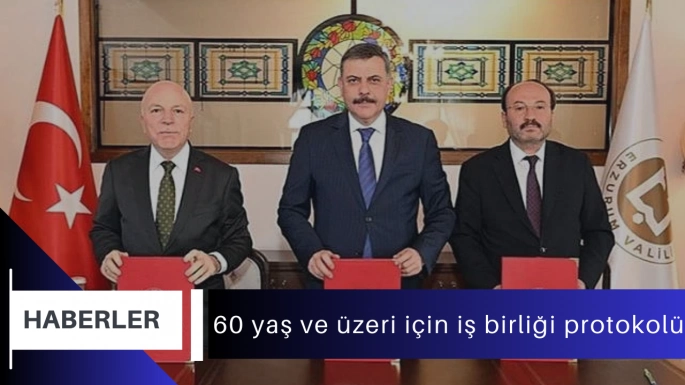 60 yaş ve üzeri için iş birliği protokolü