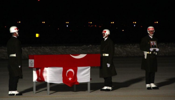Afrin şehidinin cenazesi memleketi Erzurum’a getirildi