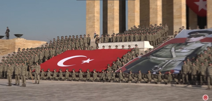 Atatürk’ün Ankara’ya Gelişinin 103’üncü Yıl Dönümünde Geleneksel Garnizon Koşusu Yapıldı