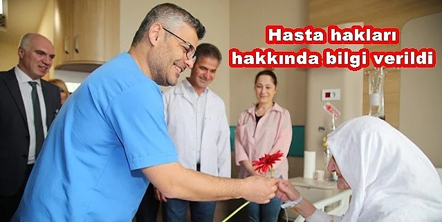 Başhekim Tör,den Hastalara Moral Ziyareti!