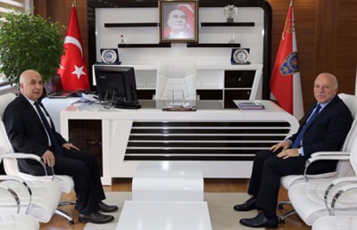 Başkan Sekmen’den İl Emniyet Müdürü Aslan’a ziyaret