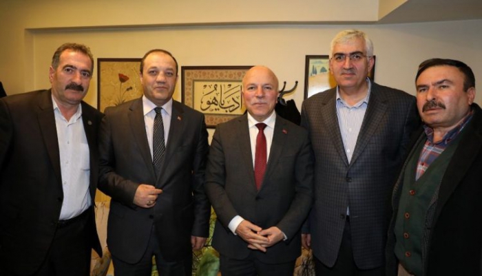 Başkan Sekmen MHP’li yöneticilerle buluştu