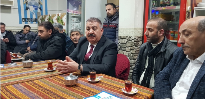 Başkan Sunar:''Sevdamız Palandöken,Aşkımız Hizmet Hizmet''