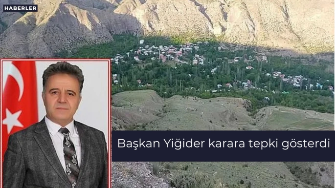 Başkan Yiğider karara tepki gösterdi