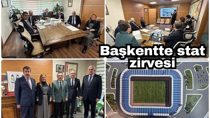 Başkentte stat zirvesi