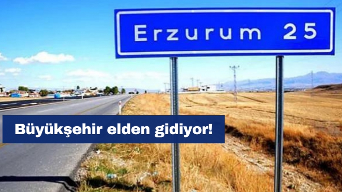 Büyükşehir elden gidiyor!