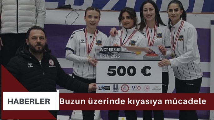 Buzun üzerinde kıyasıya mücadele
