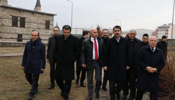Çevre ve Şehircilik Bakanı Kurum’un Erzurum gezisine Üç Kümbetler damga vurdu