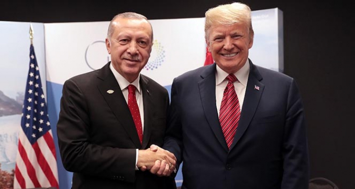 Cumhurbaşkanı Erdoğan, ABD Başkanı Trump ile görüştü