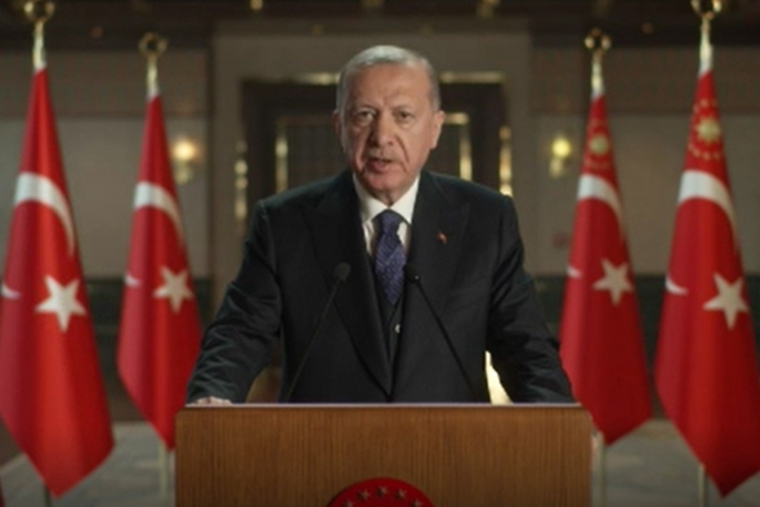 Cumhurbaşkanı Erdoğan'dan İnterpol Genel Kurul Toplantısı'na video mesaj