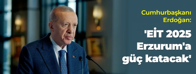 Cumhurbaşkanı Erdoğan'dan Teşekkür