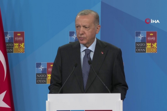 Cumhurbaşkanı Erdoğan: 'İsveç 73 teröristin Türkiye'ye teslim edilmesi için söz verdi'