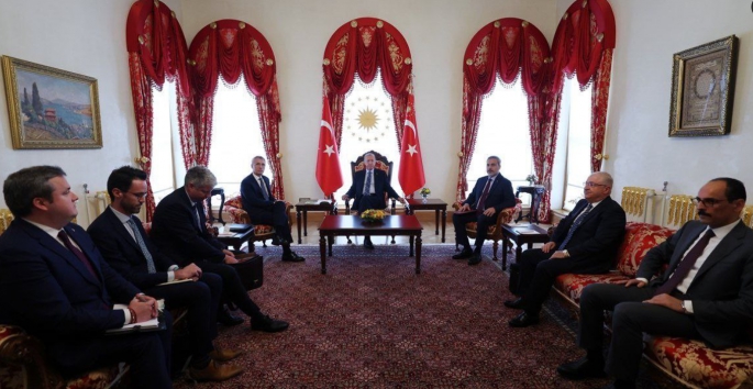 Cumhurbaşkanı Erdoğan, NATO Genel Sekreteri Jens'i Kabul Etti
