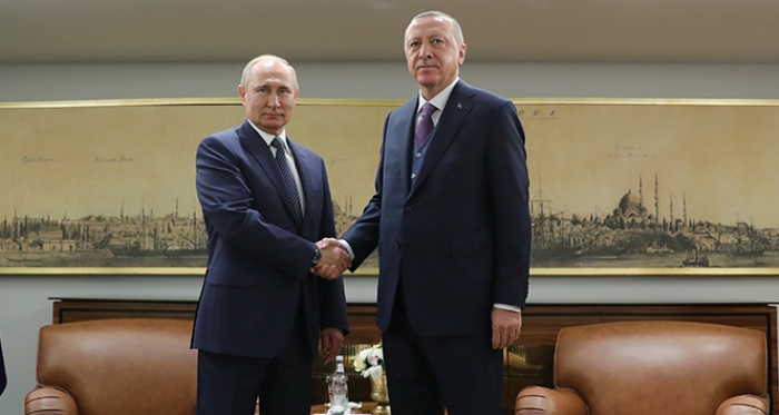 Cumhurbaşkanı Erdoğan-Putin görüşmesi sona erdi