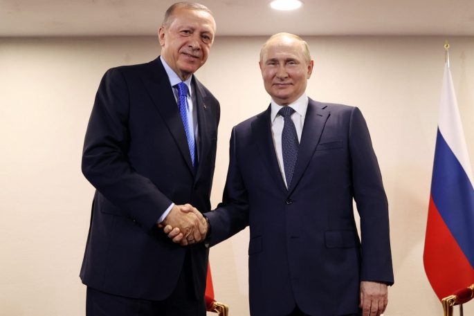 Cumhurbaşkanı Erdoğan, Rusya Devlet Başkanı Putin ile görüştü