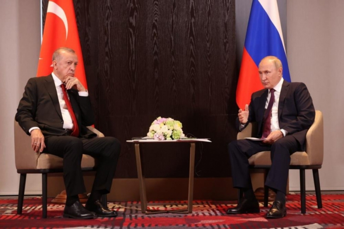 Cumhurbaşkanı Erdoğan, Rusya Devlet Başkanı Putin ile görüştü