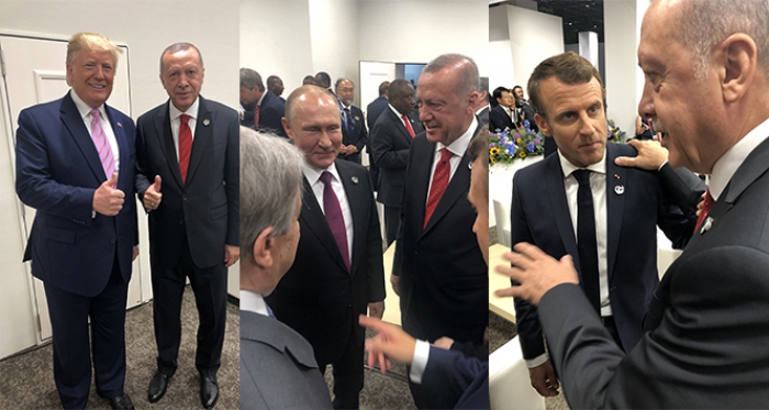 Cumhurbaşkanı Erdoğana G20 Zirvesi’nde İlgi