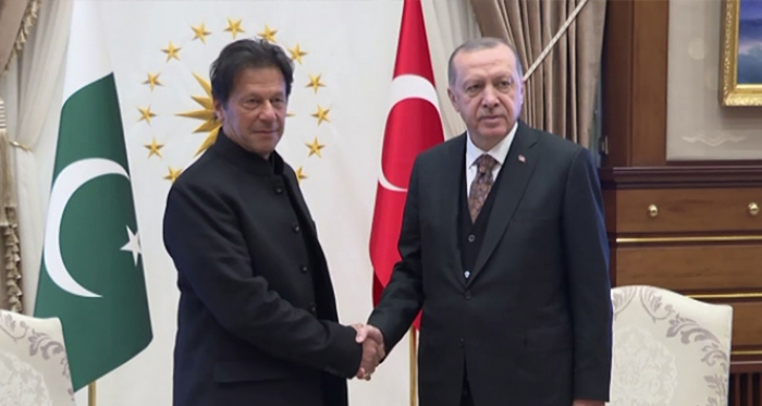 Cumhurbaşkanı Recep Erdoğan, Pakistan Başbakanı arasında önemli görüşme!