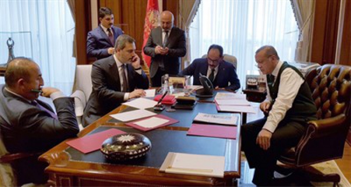 Cumhurbaşkanın paylaştığı fotoğrafta dikkat çeken detay!