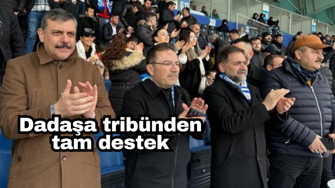 Dadaşa tribünden tam destek