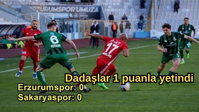 Dadaşlar 1 puanla yetindi