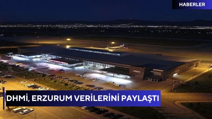 DHMİ, Erzurum verilerini paylaştı