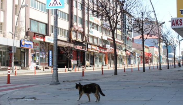 Doğunun gözde kenti Erzurum sessizliğe büründü