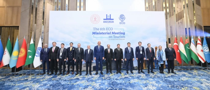 EKONOMİK İŞBİRLİĞİ TEŞKİLATI TURİZM BAKANLARI ERZURUM’DA BİR ARAYA GELDİ