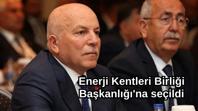 Enerji Kentleri Birliği Başkanlığı'na seçildi