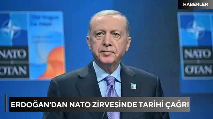 Erdoğan'dan NATO zirvesinde tarihi çağrı