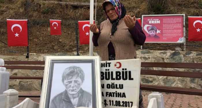 Eren Operasyonlarına katılan Mehmetçiklere Eren Bülbül’ün annesinden dua