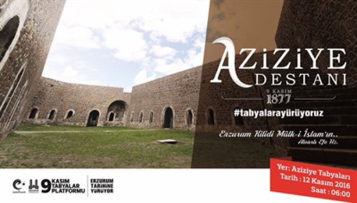 Erzurum 12 kasım da tabyalara yürüyor