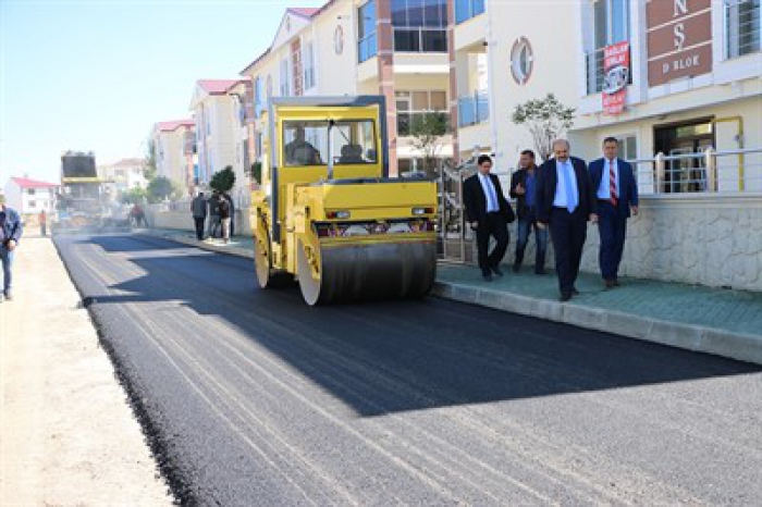 Erzurum Aziziye Belediyesi harıl harıl…