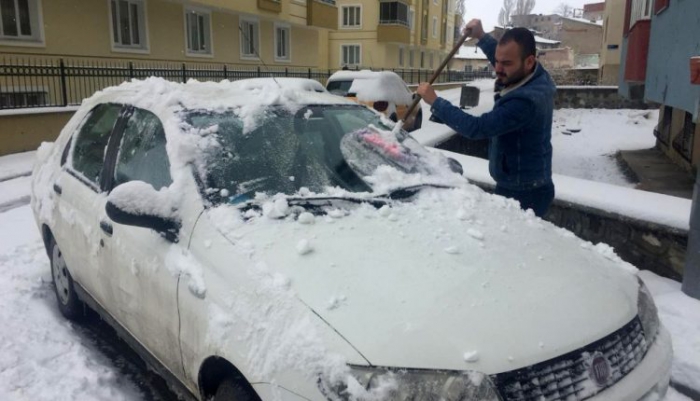 Erzurum baharda kara teslim