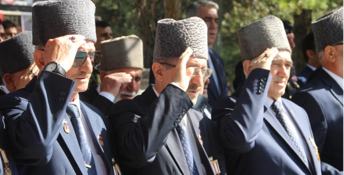 Erzurum’da 19 Eylül Gaziler Günü kutlandı