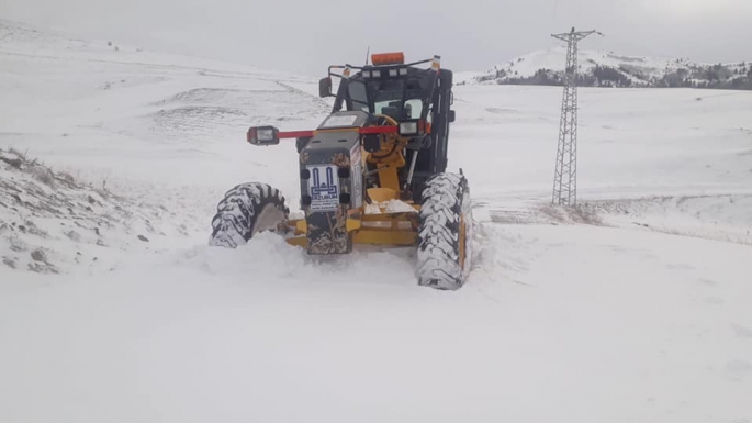 Erzurum’da 372 mahalleye ulaşım sağlanamıyor