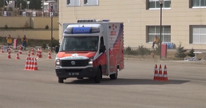 Erzurum'da Ambulans Show >Tıkla İzle<