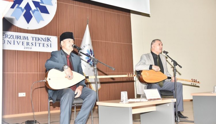 Erzurum’da Aşıklık geleneği ETÜ’de sürdürüldü 