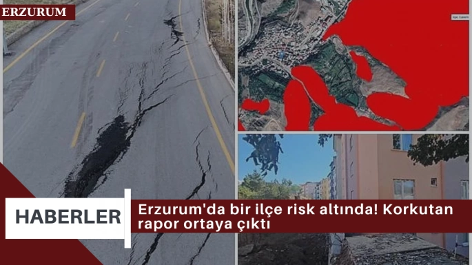 Erzurum'da bir ilçe risk altında! Korkutan rapor ortaya çıktı