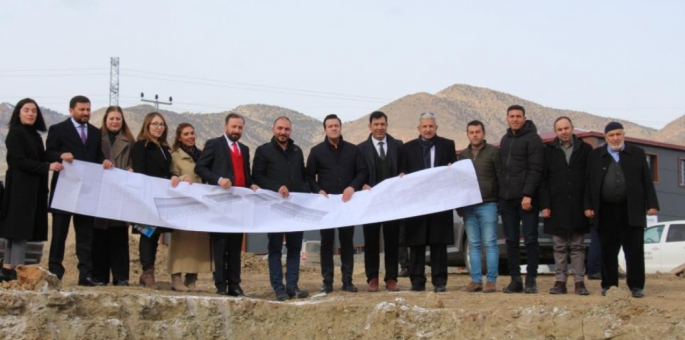 Erzurum'da çuval fabrikası temeli atıldı