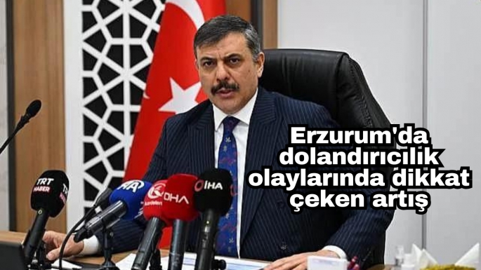 Erzurum'da dolandırıcılık olaylarında dikkat çeken artış