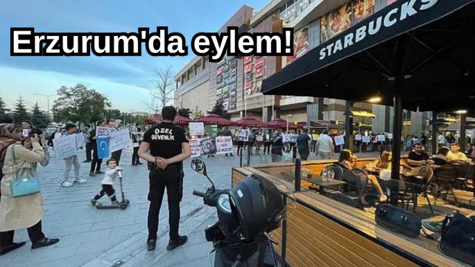 Erzurum'da eylem!
