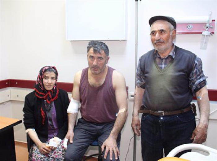 Erzurum’da kurt köylülere saldırdı: 4 yaralı
