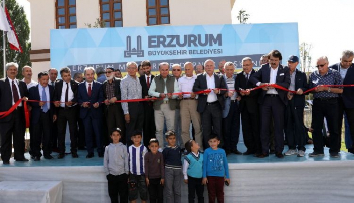 Erzurum’da Muhtarlık Binası Açılışı