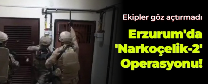 Erzurum'da Narkoçelik-2