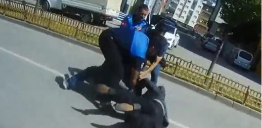 Erzurum'da pazarcıdan oda başkanına yumruklu saldırı