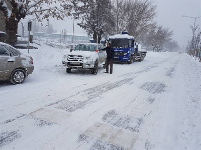 Erzurum da problem park etmiş araçlar