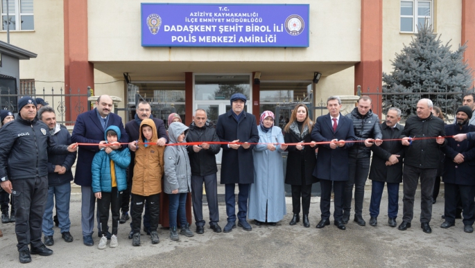 Erzurum’da Şehit Birol İl'inin ismi polis merkezine verildi