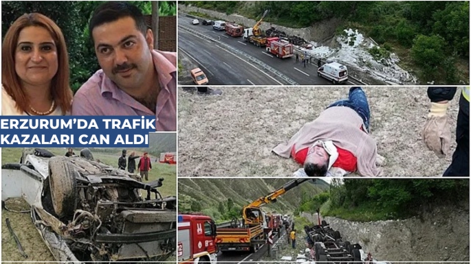Erzurum’da Trafik Kazaları Can Aldı